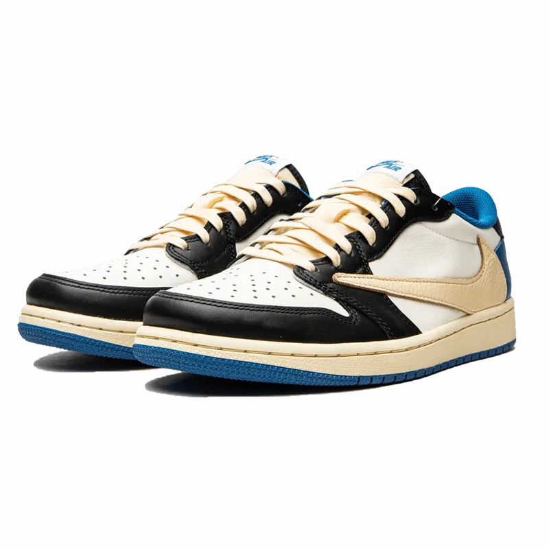 winter use Jordan 1 Low Fragment X Travis Scott