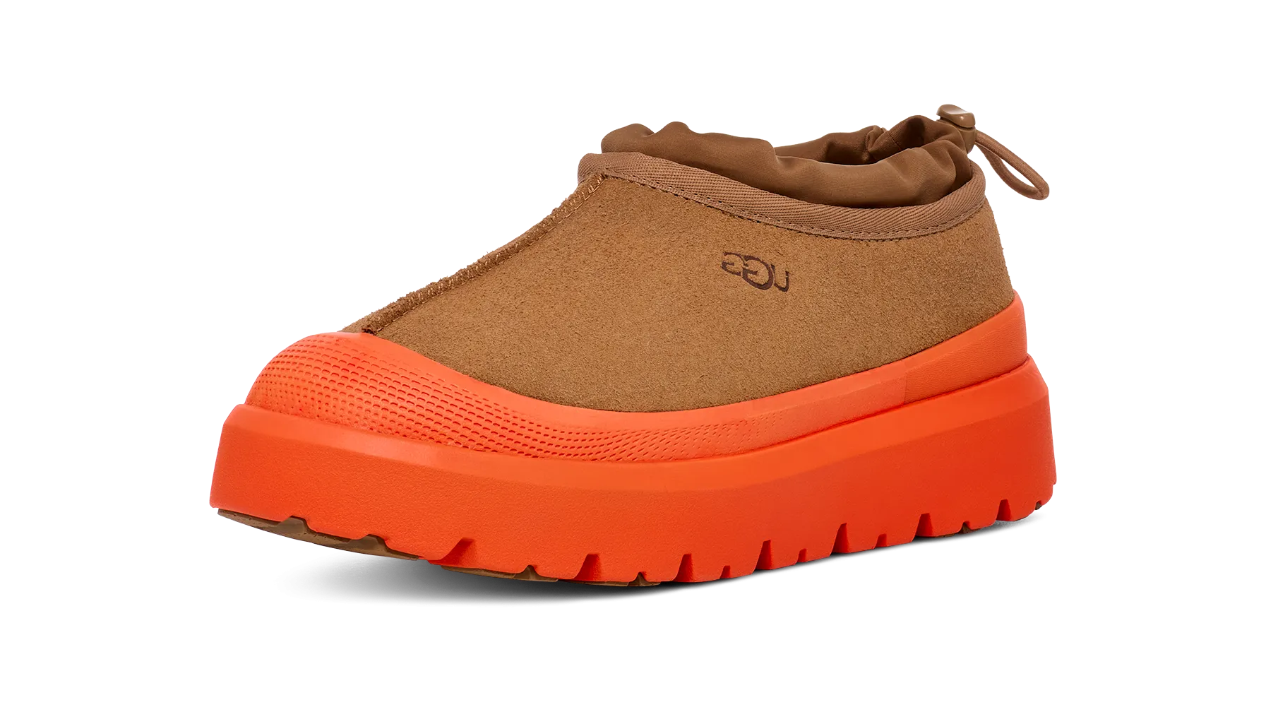 Durable Build UGG Tasman Weather Hybrid Slipper Chestnut Orange