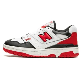 New Balance 550 White Red Black Premium Walk