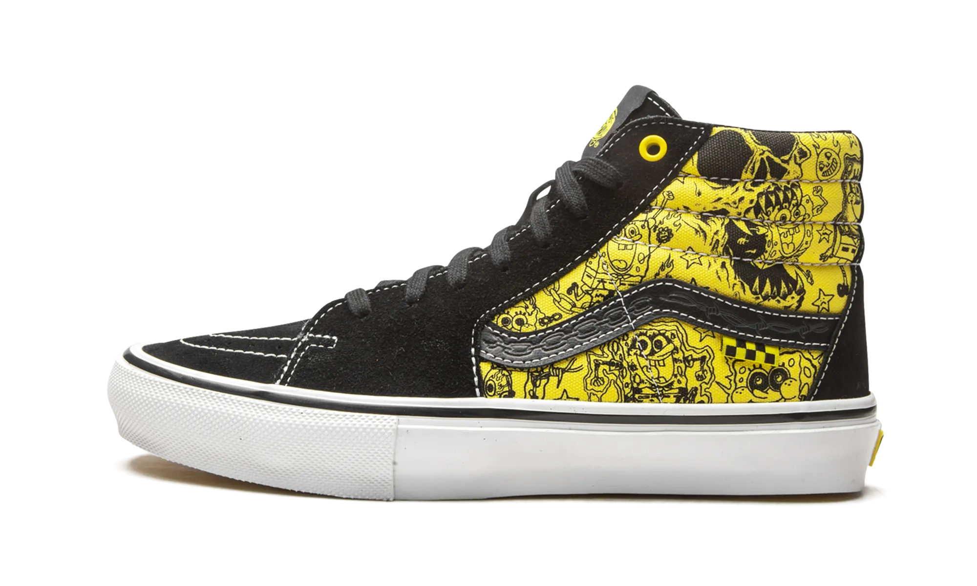 Quick Pace Breathable Design Skate Sk8-Hi "Spongebob"