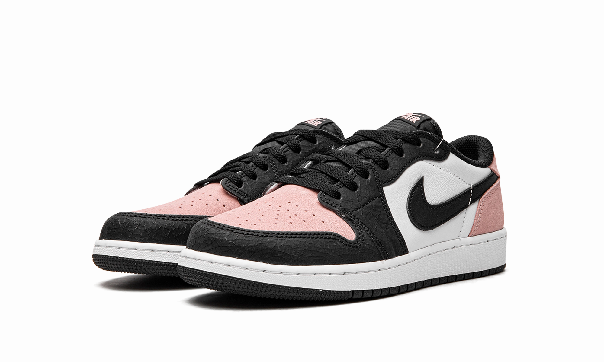 Supportive Comfort Air Jordan 1 Retro Low OG GS "Bleached Coral"
