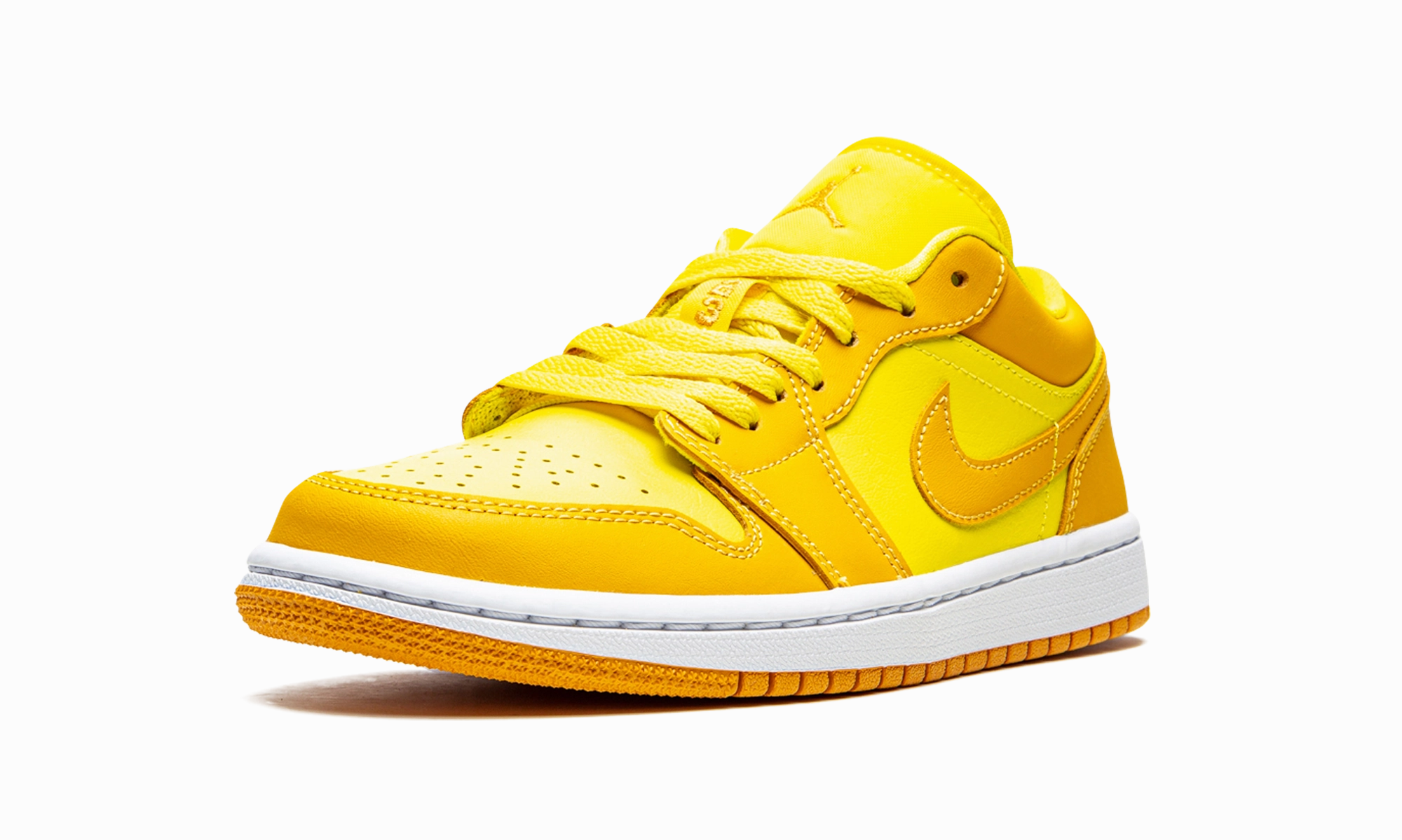 AIR JORDAN 1 LO WMNS "Yellow Strike" Flexible Cushioning Sustainable Design