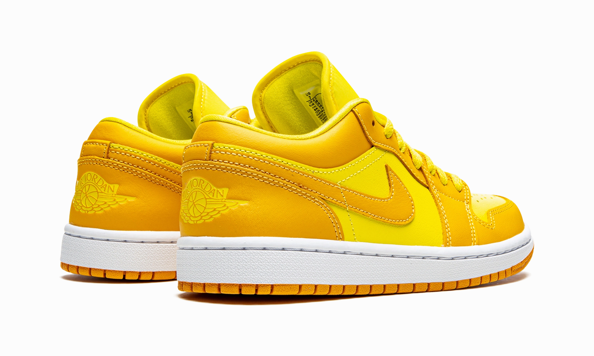 Urban Stylewear Durable Material AIR JORDAN 1 LO WMNS "Yellow Strike"