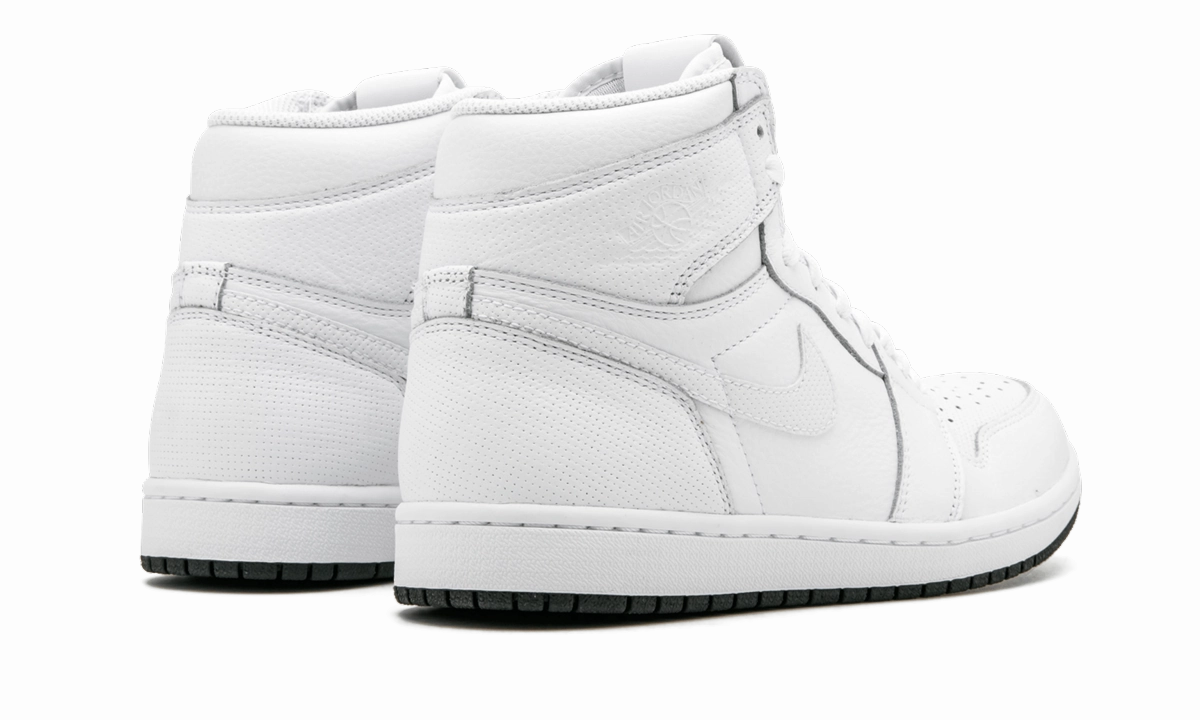 All-around silhouette Contoured Fit Air Jordan 1 Retro High OG "White Perforated"