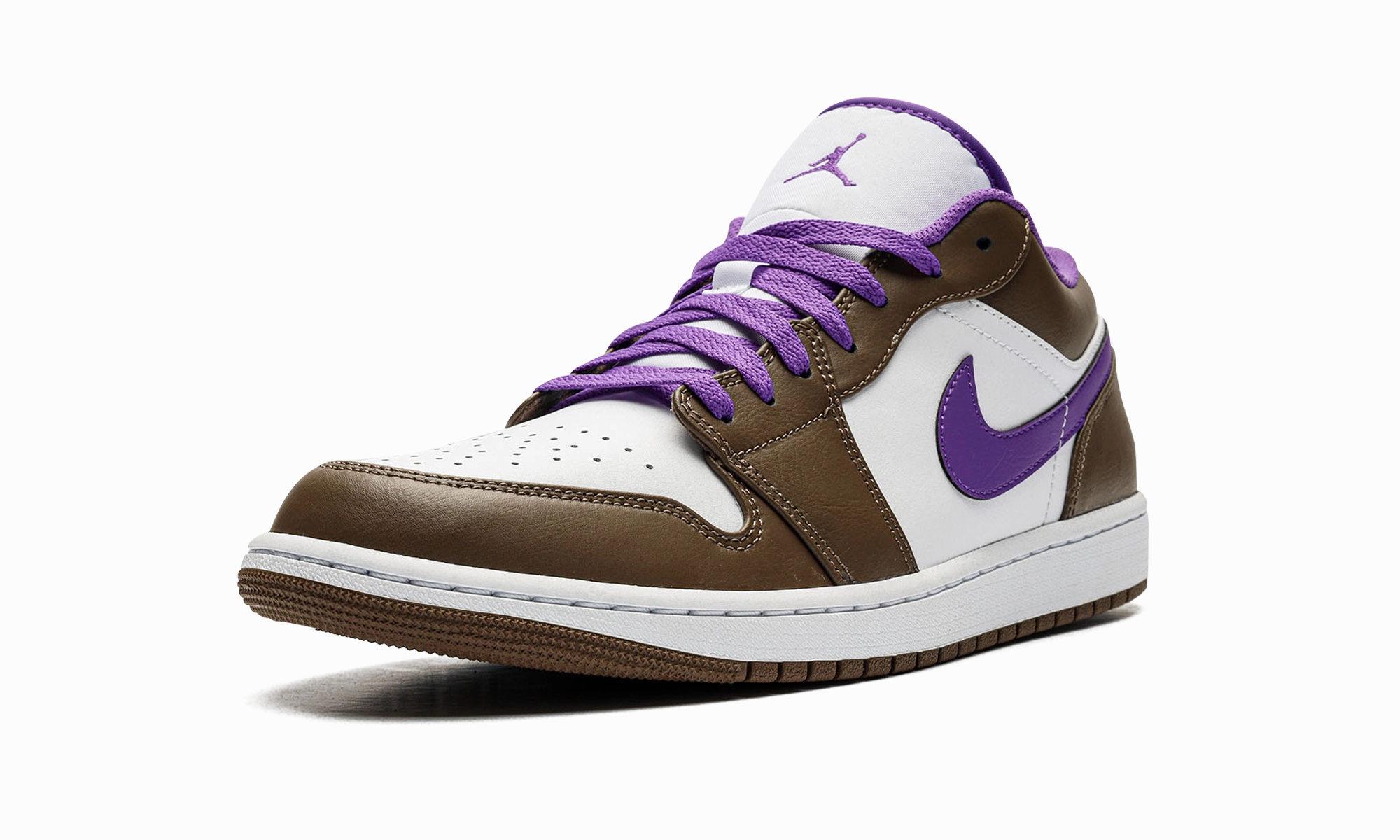 Air Jordan 1 Low "Purple Mocha" Ergonomic Build