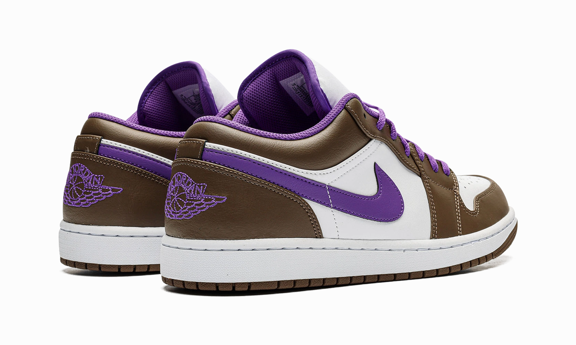 Air Jordan 1 Low "Purple Mocha" Quick Travel Ultra-soft shock absorption
