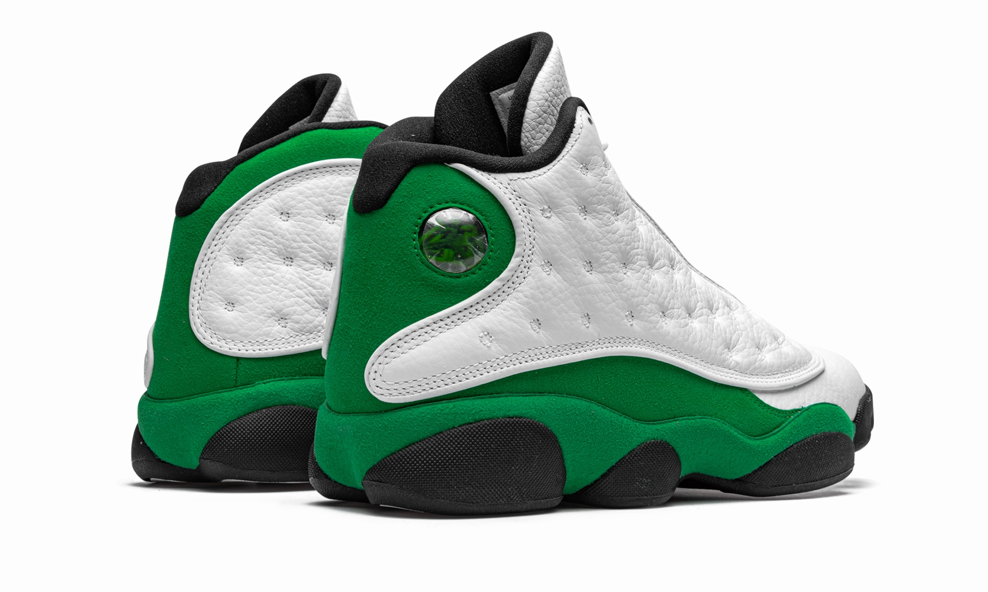 Air Jordan 13 Retro "Lucky Green" Flexible stability Cushion Heel