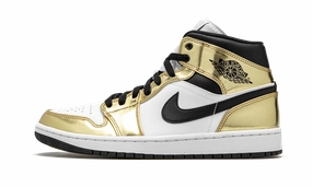 Air Jordan 1 Mid SE "Metallic Gold" City Run