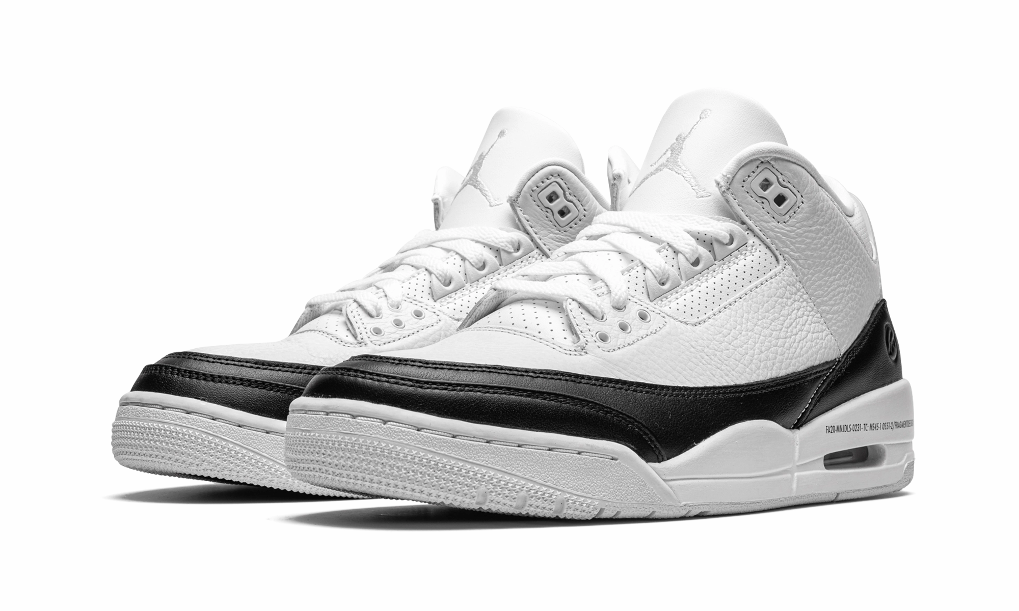Breathable piece Fashion-forward materials Air Jordan 3 Retro SP "Fragment"