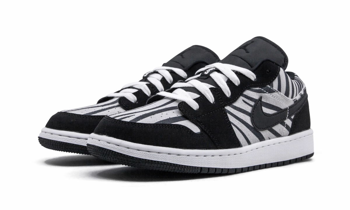 Trend-setting comfort Air Jordan 1 Low GS "Zebra"