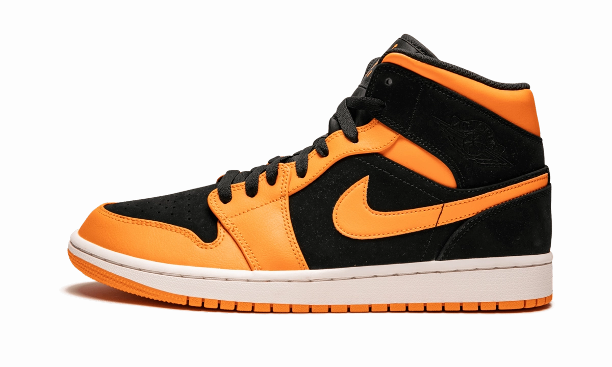 Air Jordan 1 Mid "Orange Peel" Sporty Comfort Optimal flair