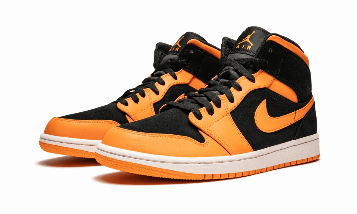 Smooth Step Air Jordan 1 Mid "Orange Peel"
