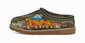Cloud Step UGG Tasman Slipper Palace Burnt Olive Camo