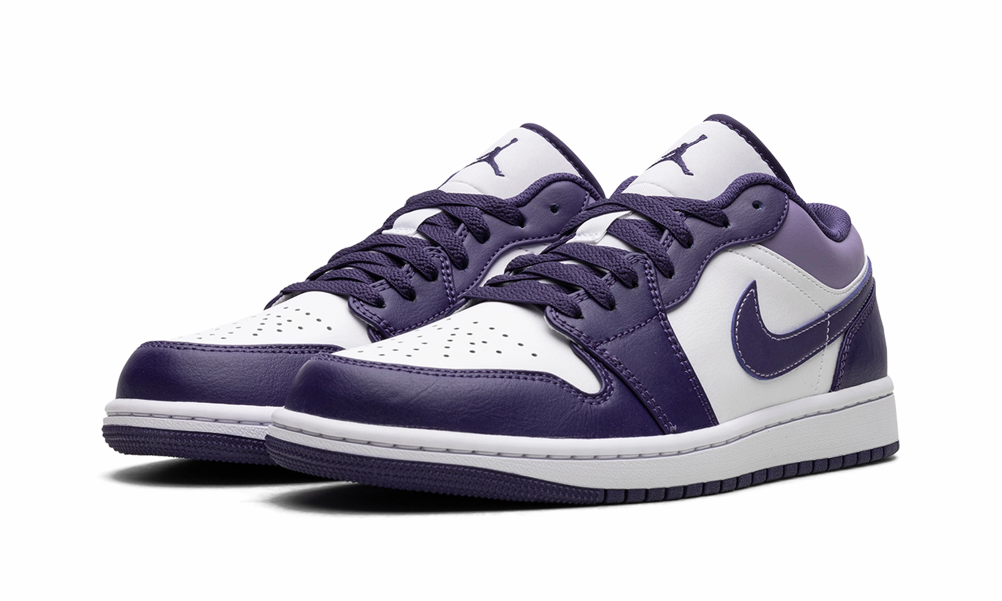 On Demand Comfort Foot Arch Air Jordan 1 Low "Sky J Purple"