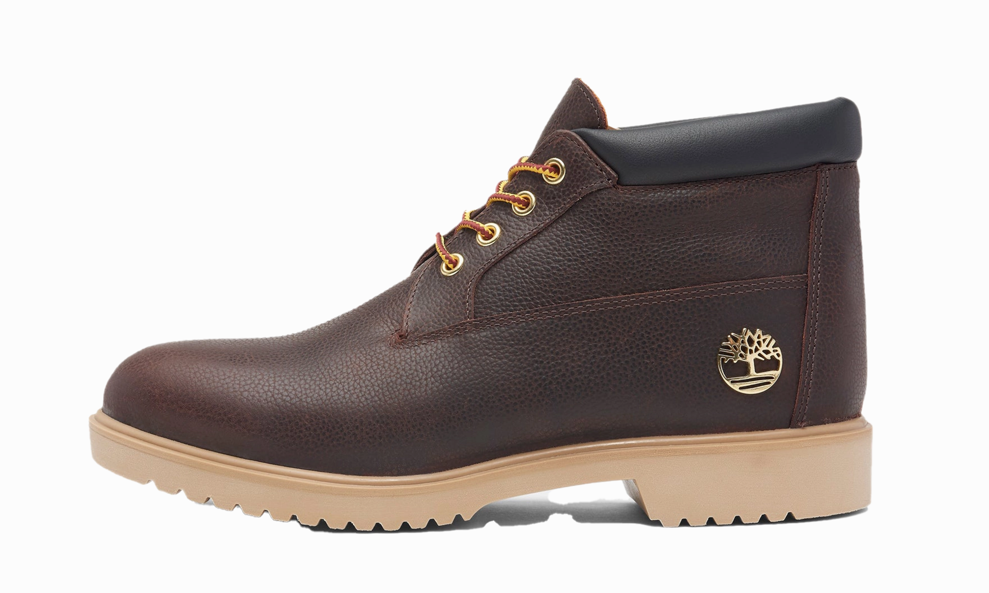 Newman Mid Lace Up Waterproof Boot "Brown" All-Season Wear comfortable socks