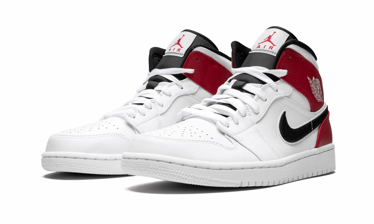 Soft Lining High Speed Air Jordan 1 Mid "White Chicago"