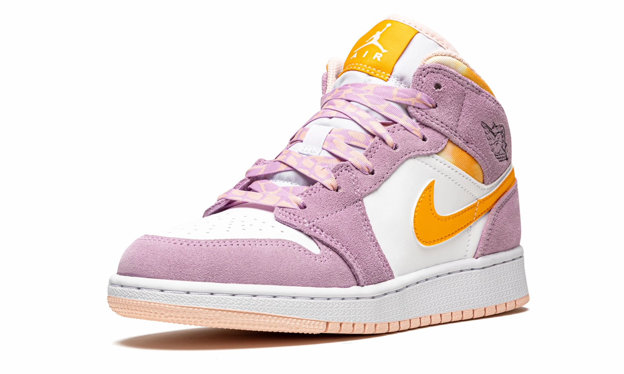Air Jordan 1 Mid SE GS "Arctic Pink" Midsole Cushion