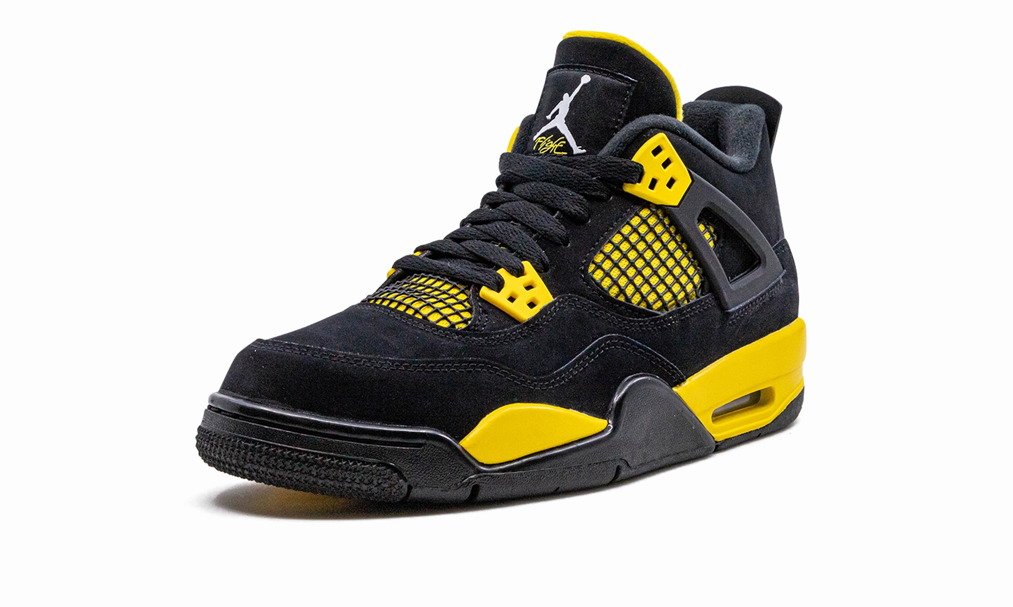 Air Jordan 4 Retro GS "Thunder 2023" Rubber Sole