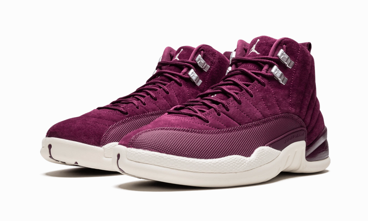 Air Jordan 12 Retro "Bordeaux" mid - top