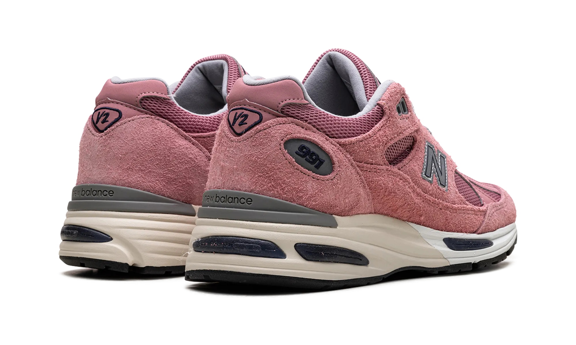 easy - to - clean - maintenance shoes running in a waterfall area shoes 991v2 "Made in UK - Brandied Apricot"