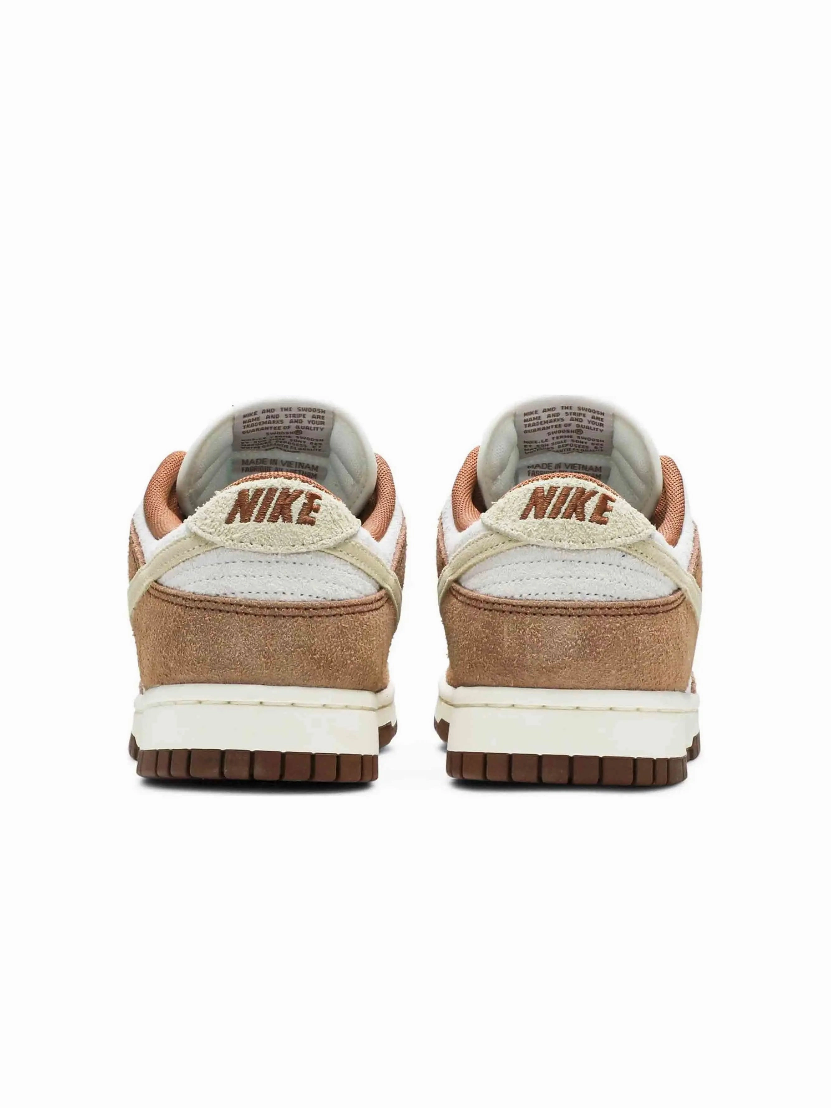 Nike Dunk Low Medium Curry running on hilly terrain shoes