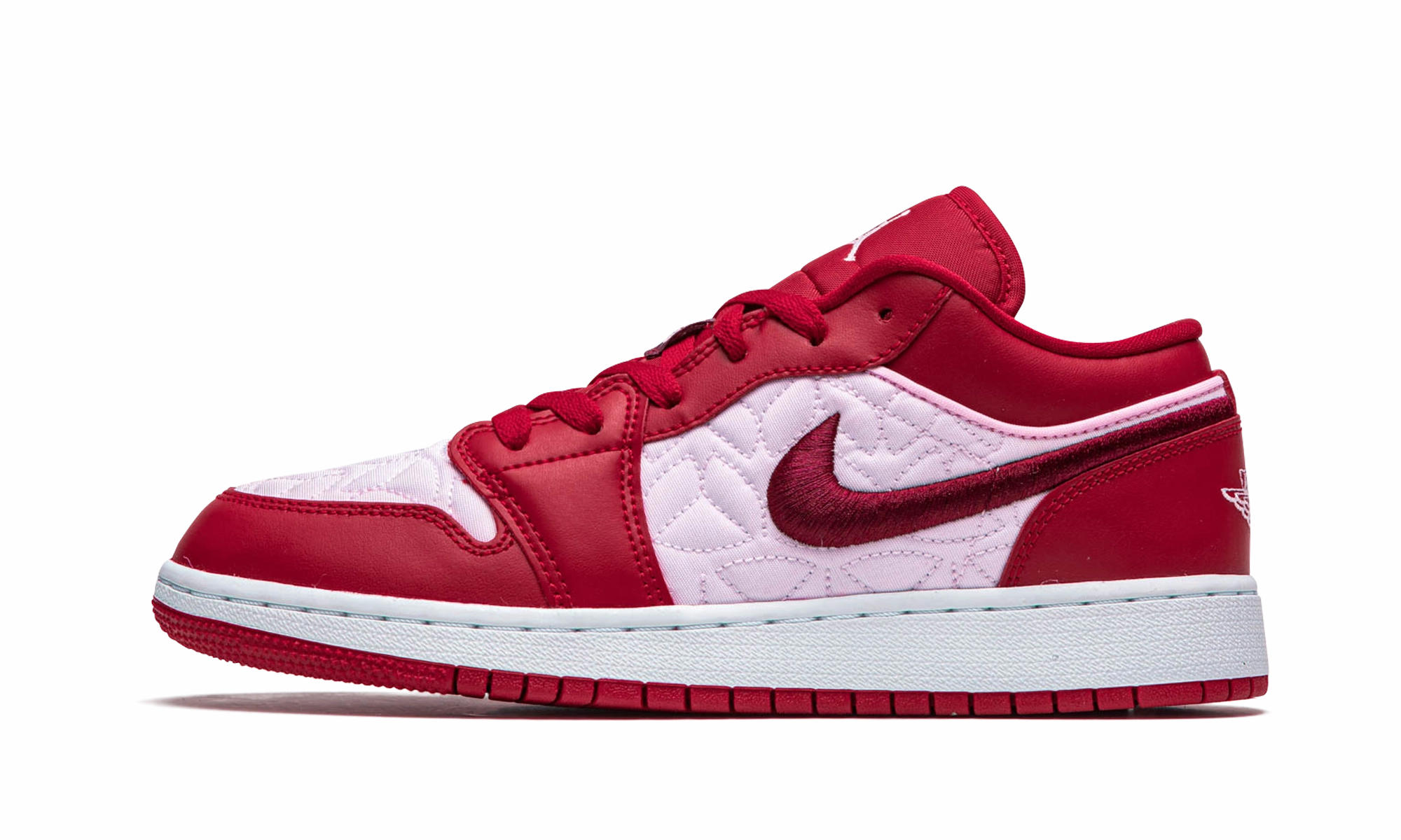 Air Jordan 1 Low SE GS "Pink Quilt" Breathable Fit Urban Gear