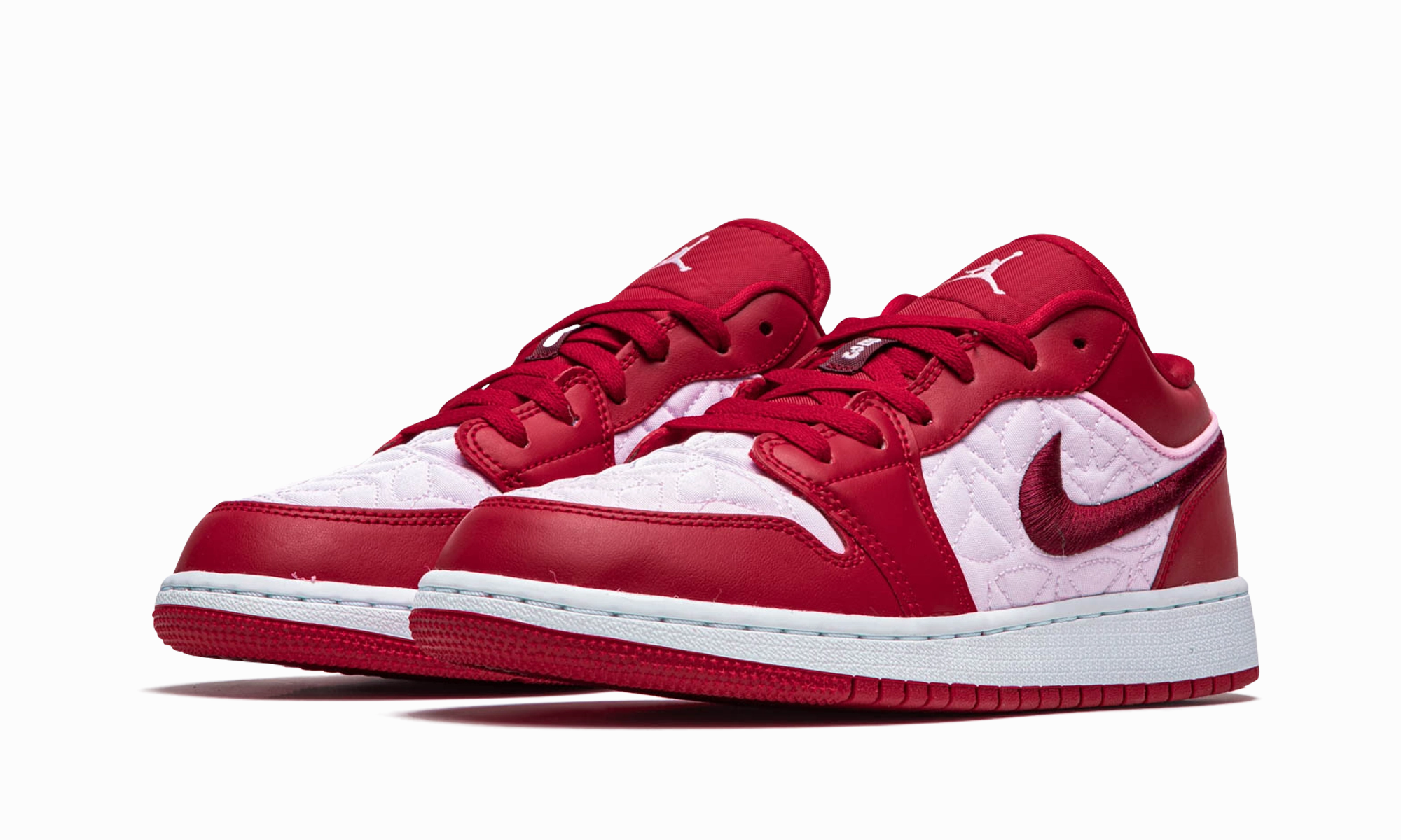 Cool Touch Air Jordan 1 Low SE GS "Pink Quilt"