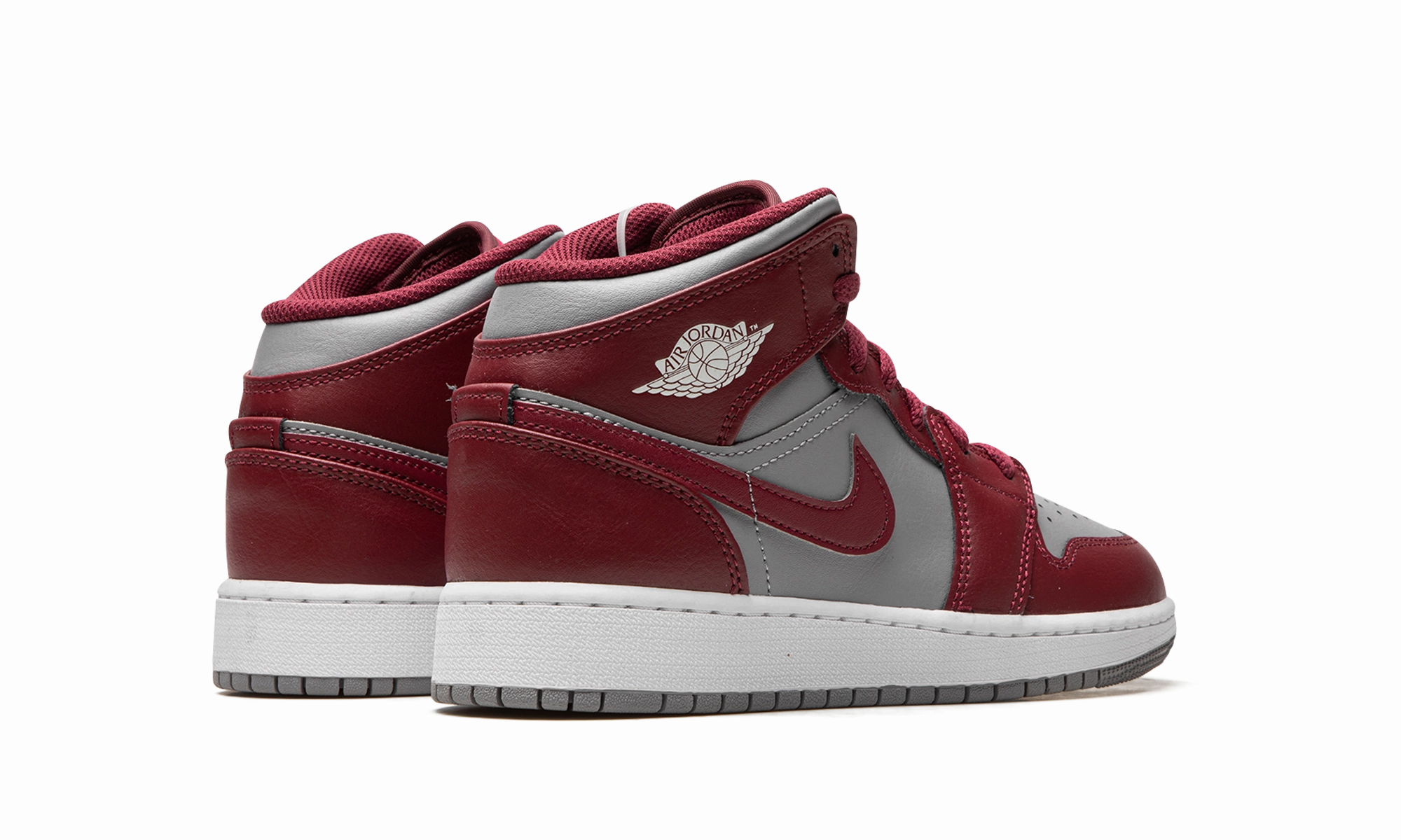 Reinforced heel On Demand Comfort Air Jordan 1 Mid GS "Team Red GS"