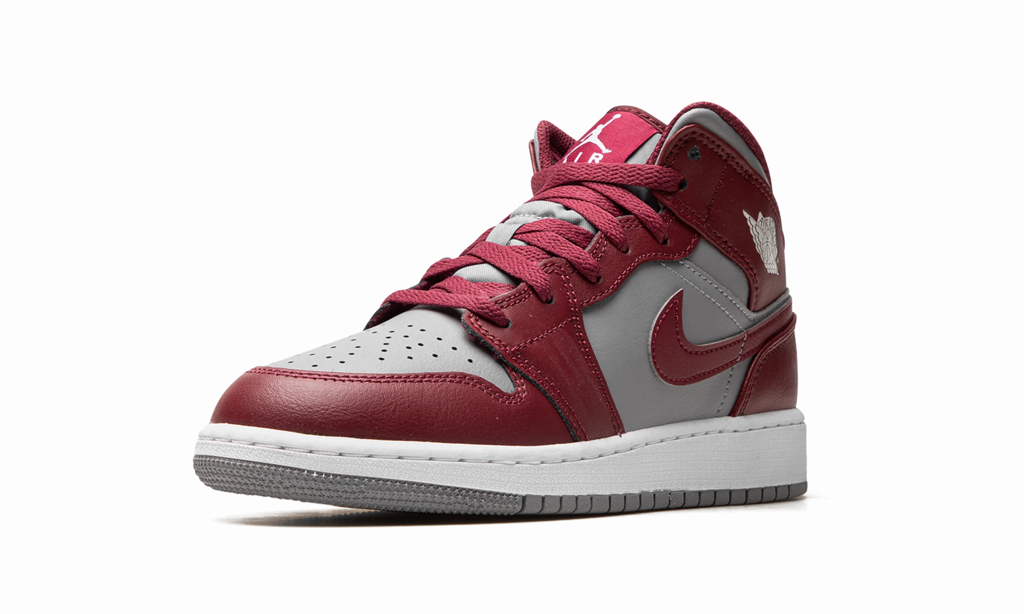 Luxe Comfort Air Jordan 1 Mid GS "Team Red GS"