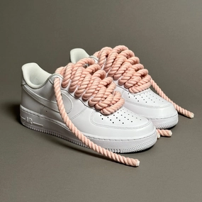 Nike Air Force 1 "Rope Laces Pink Tint" V2 synthetic - upper - durability - strength shoes