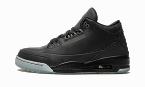 Air Jordan 5LAB3 "Black" easy - to - clean upper shoes