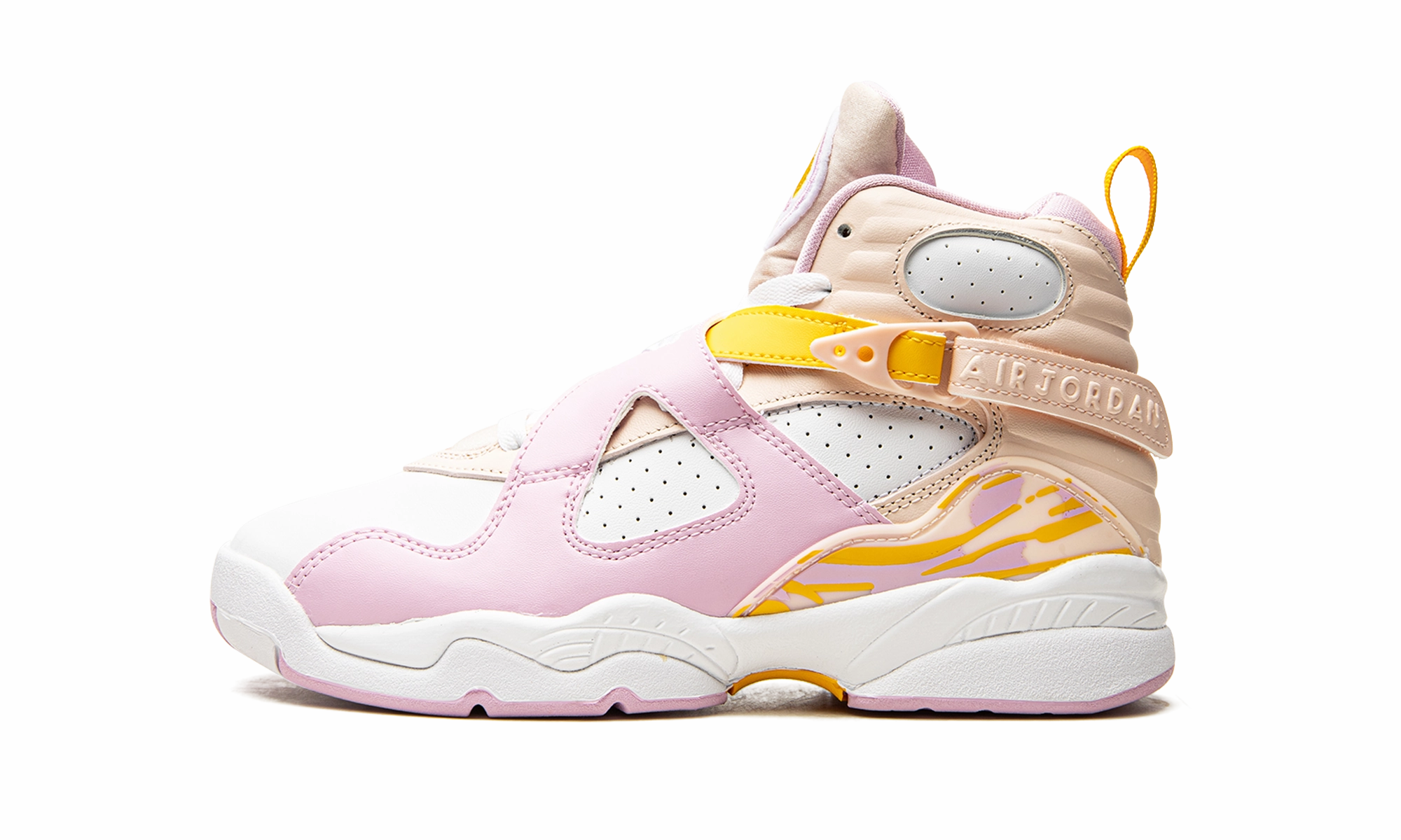 multi - strap shoes adjustable - lacing running shoes Air Jordan 8 Retro GS "Arctic Punch"