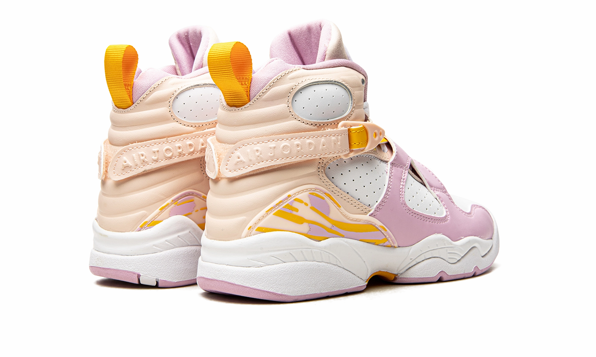 Air Jordan 8 Retro GS "Arctic Punch" wide - toe - box shoes 5k - specific shoes