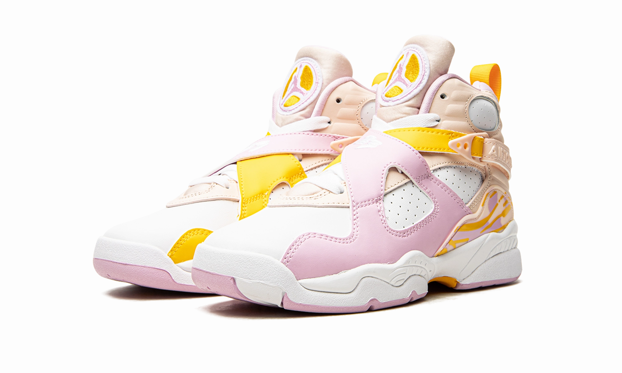 pronation - control metallic running gear Air Jordan 8 Retro GS "Arctic Punch"