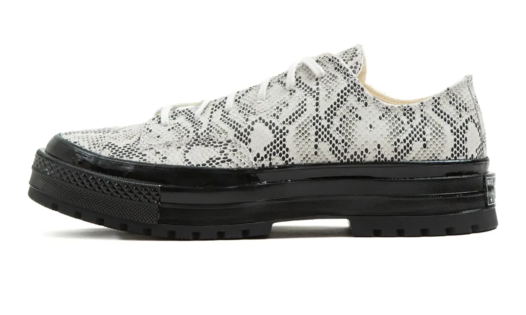 Coastal Style Chuck 70 Formal Low "Grey Snakeskin"