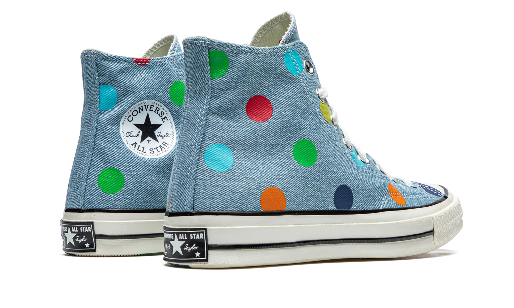 Fast Go Chuck 70 Hi "Golf Wang - Denim Polka Dots"