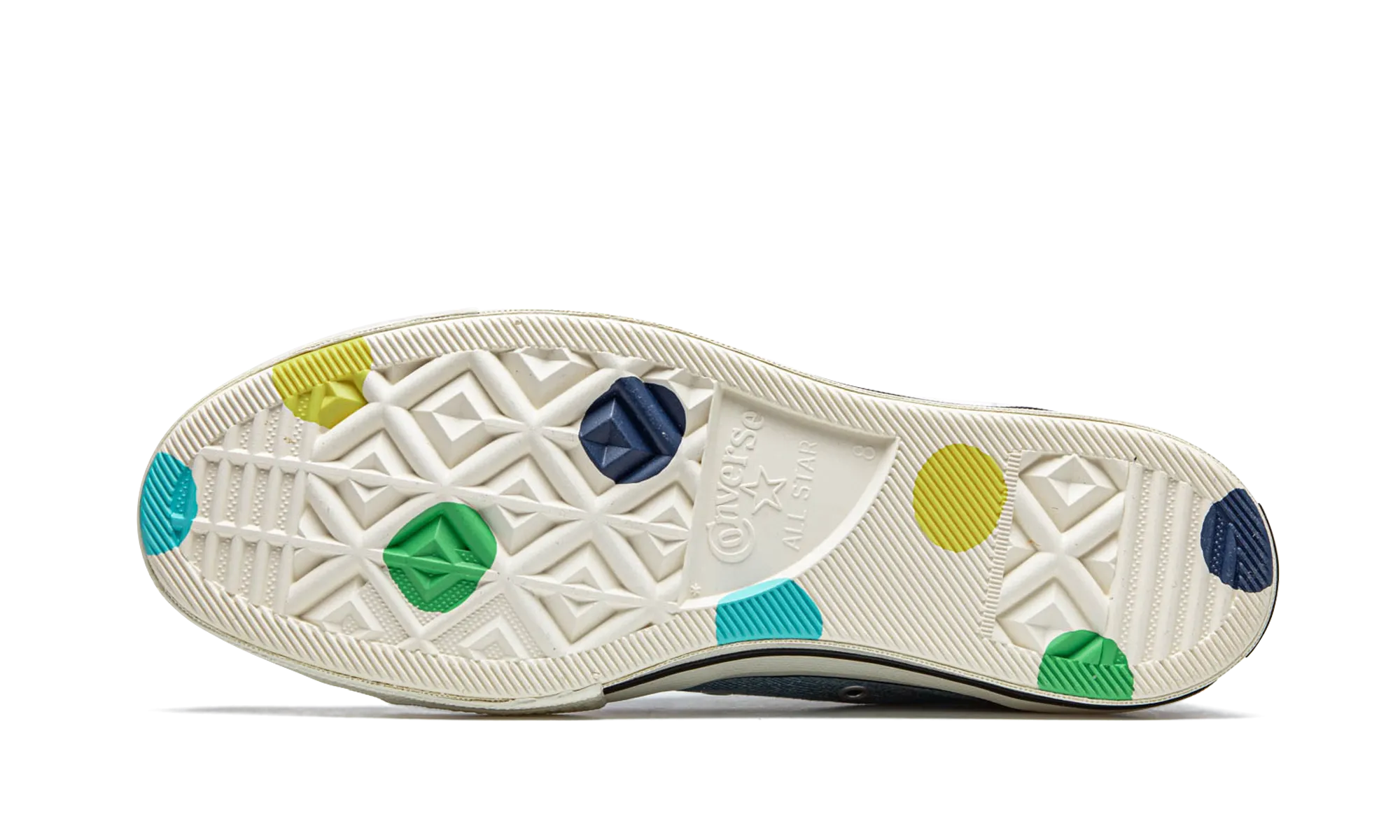 Chuck 70 Hi "Golf Wang - Denim Polka Dots" Men Mode dirt path