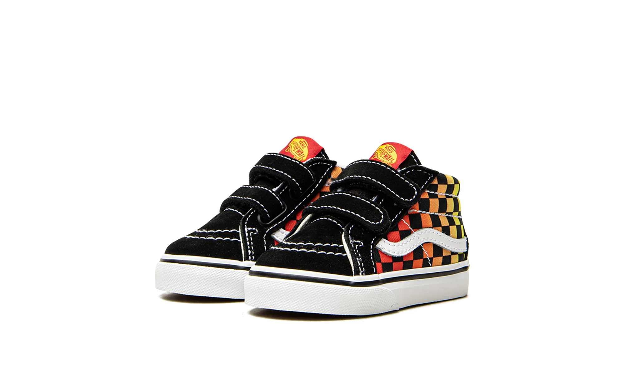 Navy Deep Dinner Step SK8-Mid Reissue V TD "Flame Logo Repeat"