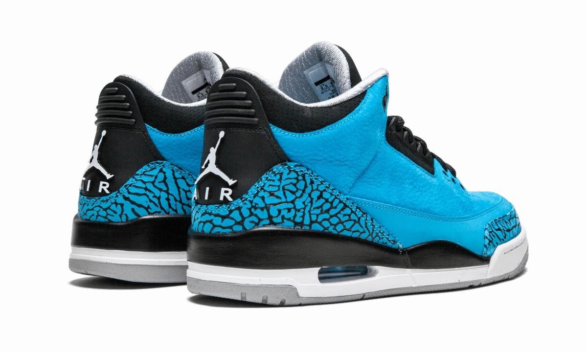 Air Jordan 3 Retro "Powder Blue" Clean Lines Full Coverage