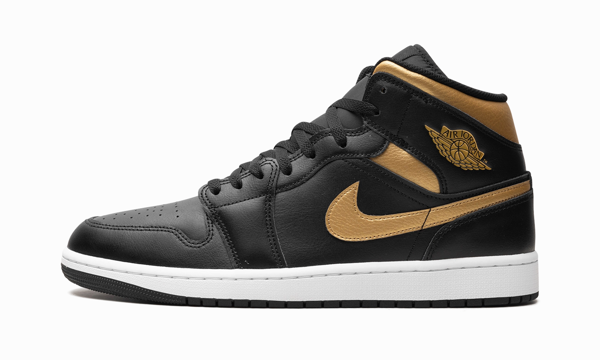 Air Jordan 1 Mid "Black" Step Ease