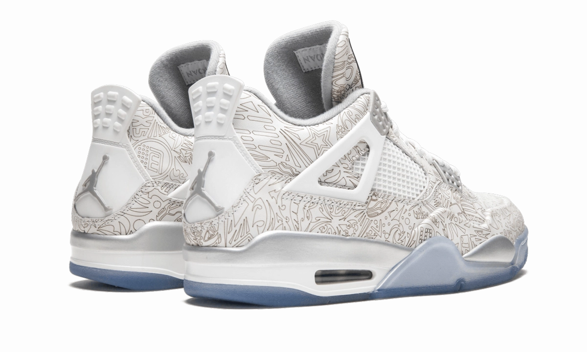 Clean Style Air Jordan 4 Retro Laser "30th Anniversary"