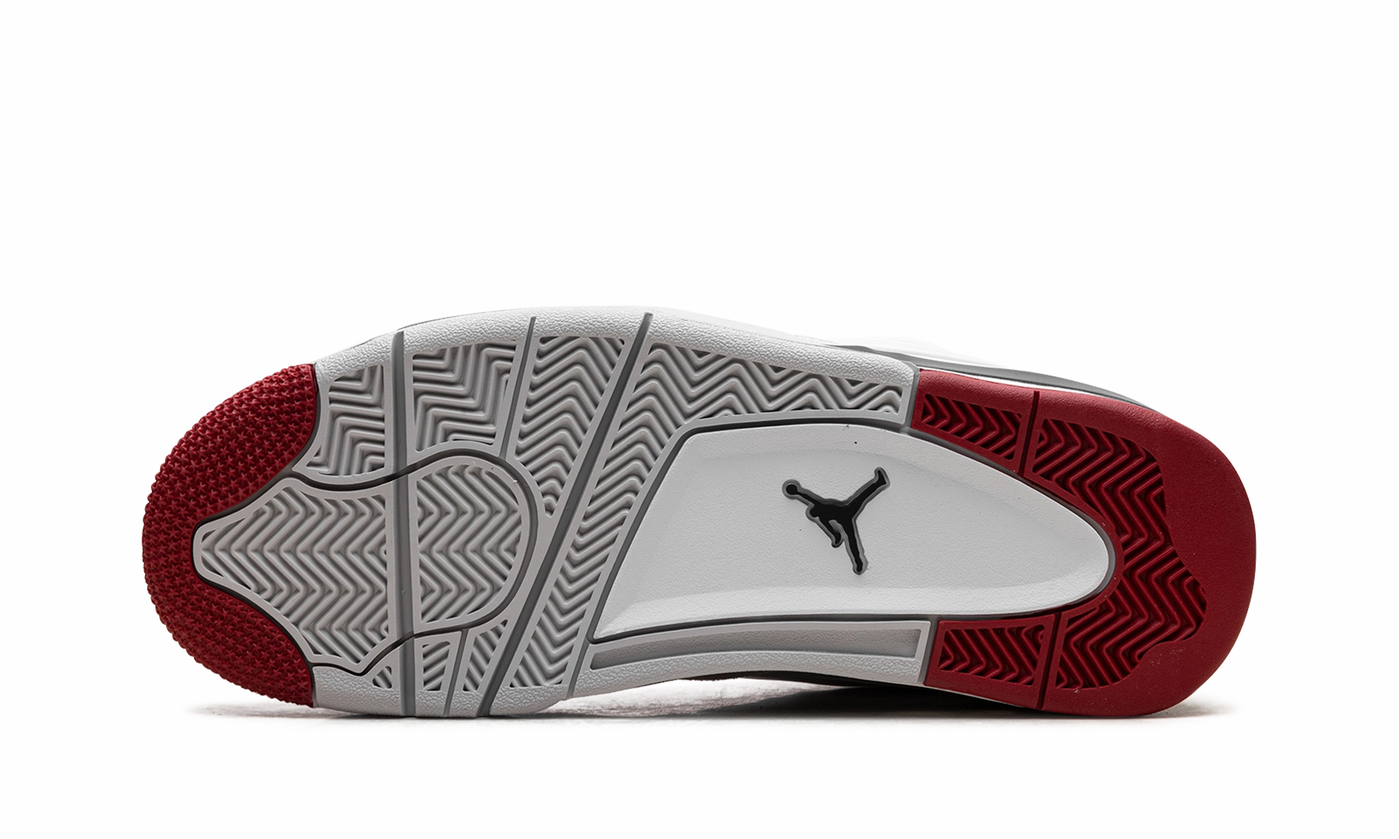 Jordan 4 RM "White Fire Red" Sculpted durability Ankle Support