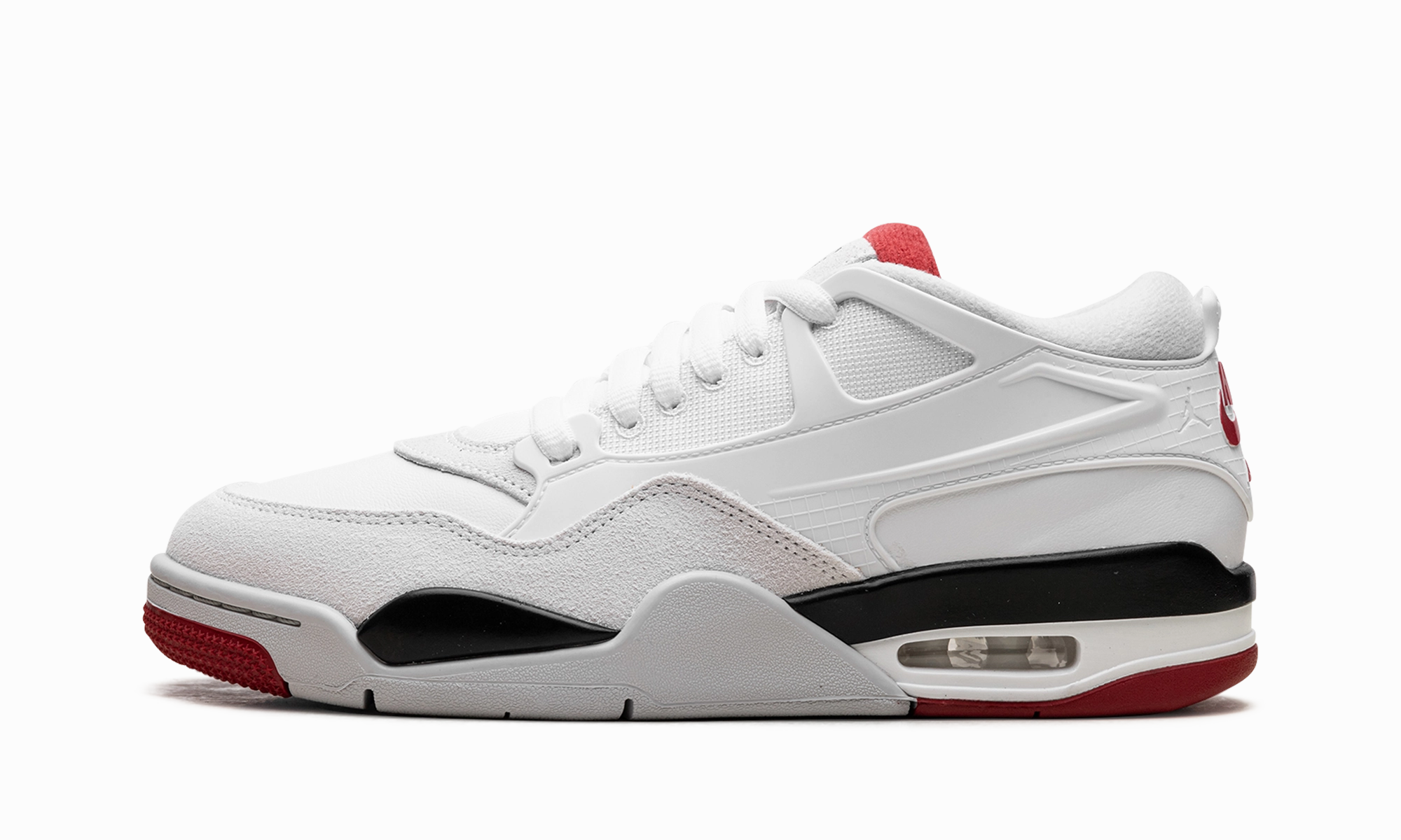 Jordan 4 RM "White Fire Red" Impact Resistant