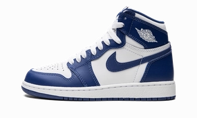 Air Jordan 1 Retro High OG GS "Storm Blue" Trail Ready Trend-setting sole