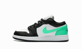 Casual Sporty Sculpted durability Air Jordan 1 Mid GS "GREEN GLOW"
