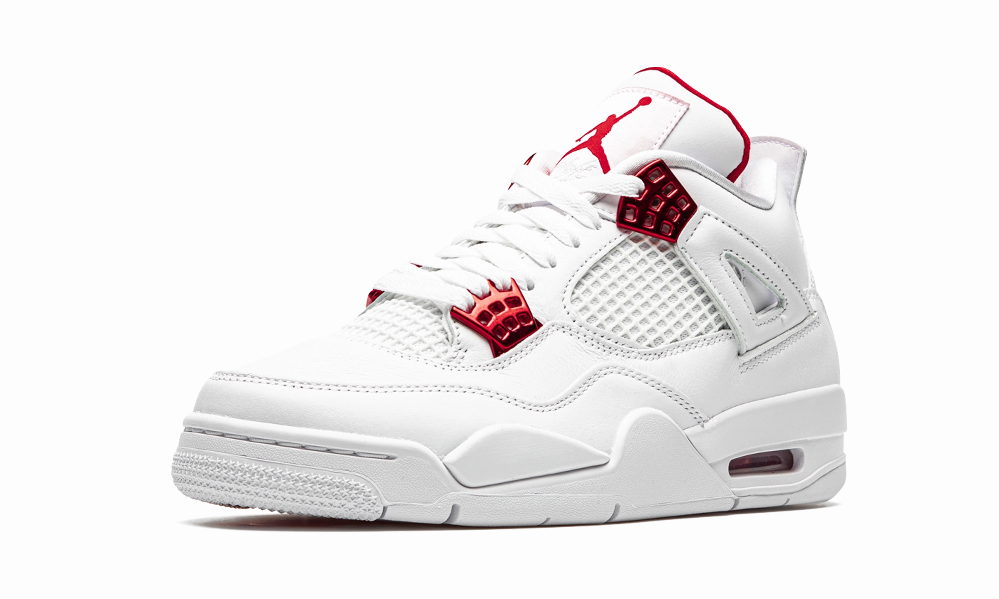 Air Jordan 4 Retro "Metallic Pack - University Red" All-weather lining Urban Casual