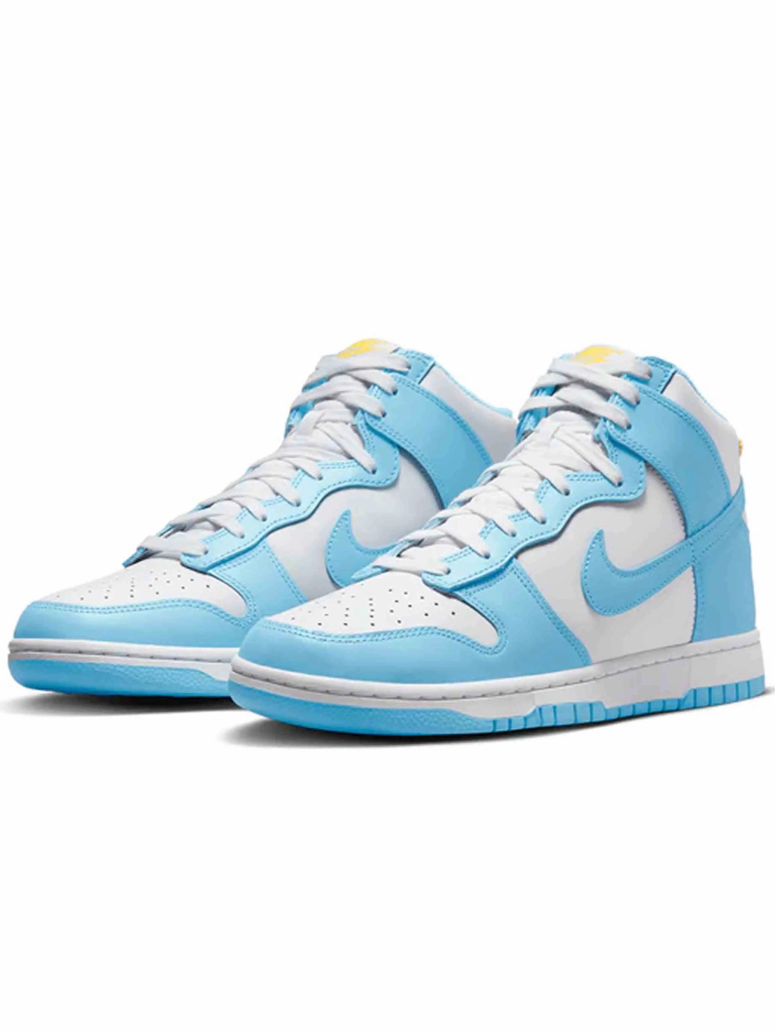 Nike Dunk High Blue Chill pool shoes