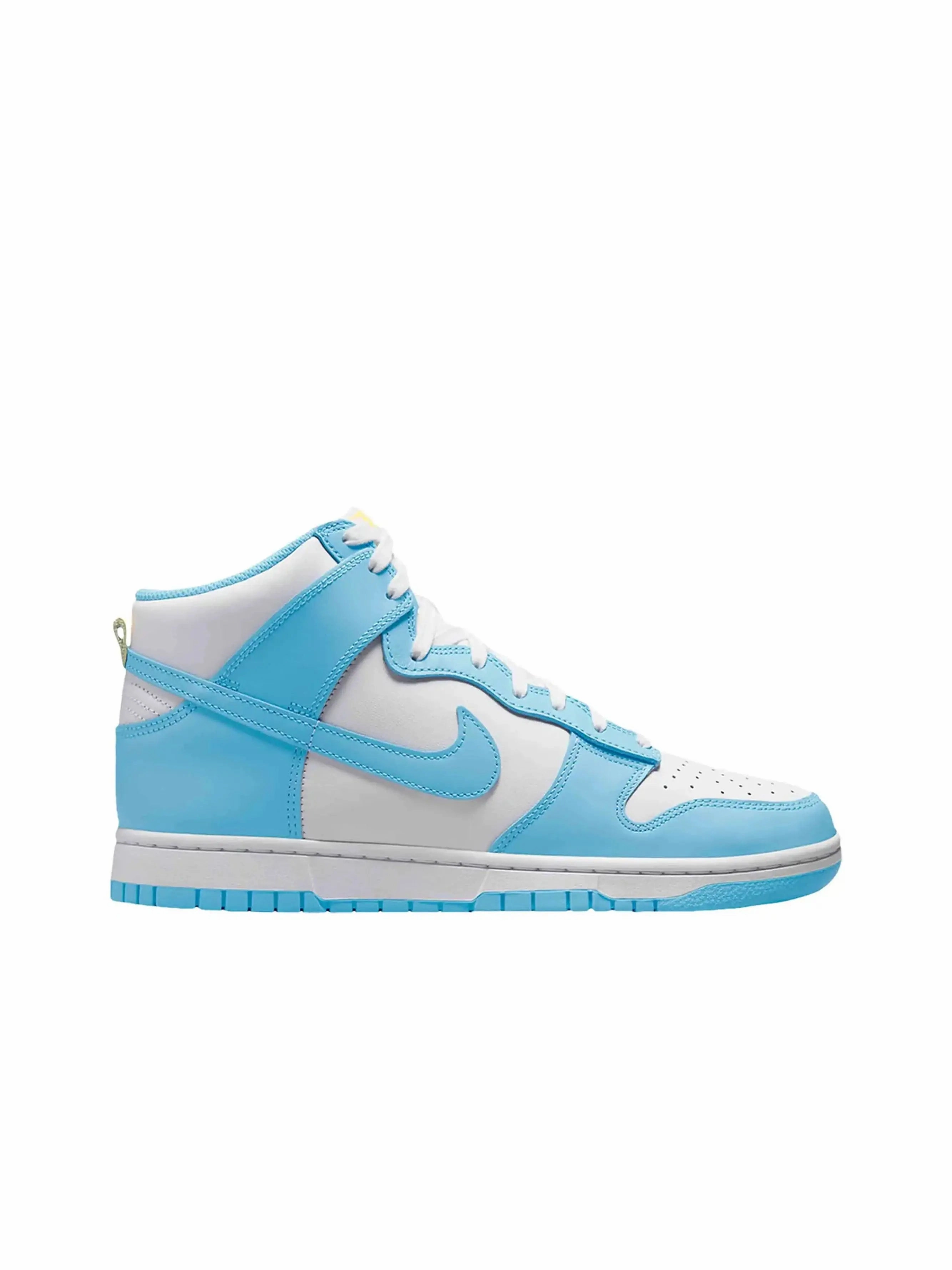 Nike Dunk High Blue Chill morning runs polyester running gear