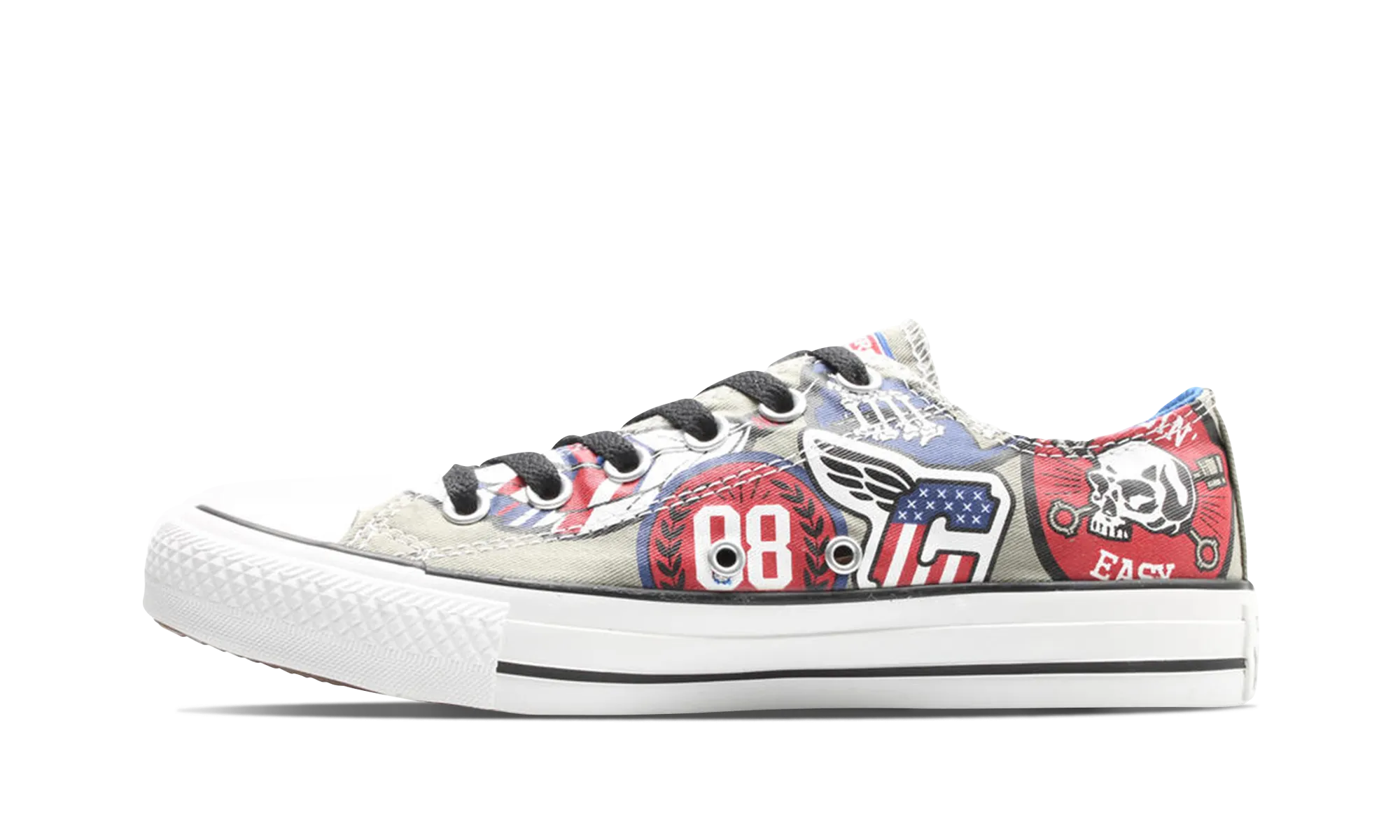 All Star Old Biker Ox Low Top Sneakers "Chuck Taylor" Practical Wear Joy Step