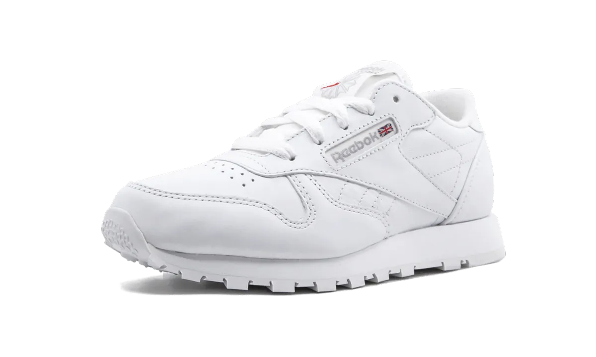 Classic Leather PS "White" vegan running shoes Toe Cap